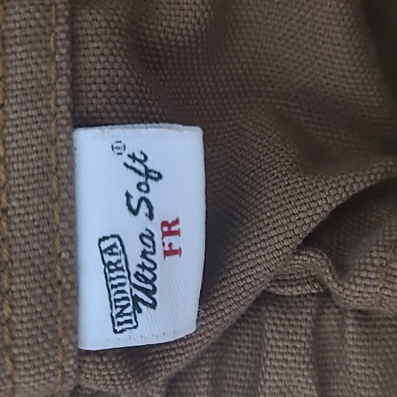 Men's Justin Original Workwear Flame Resistant Coat, Size Large - Picture 3 of 16